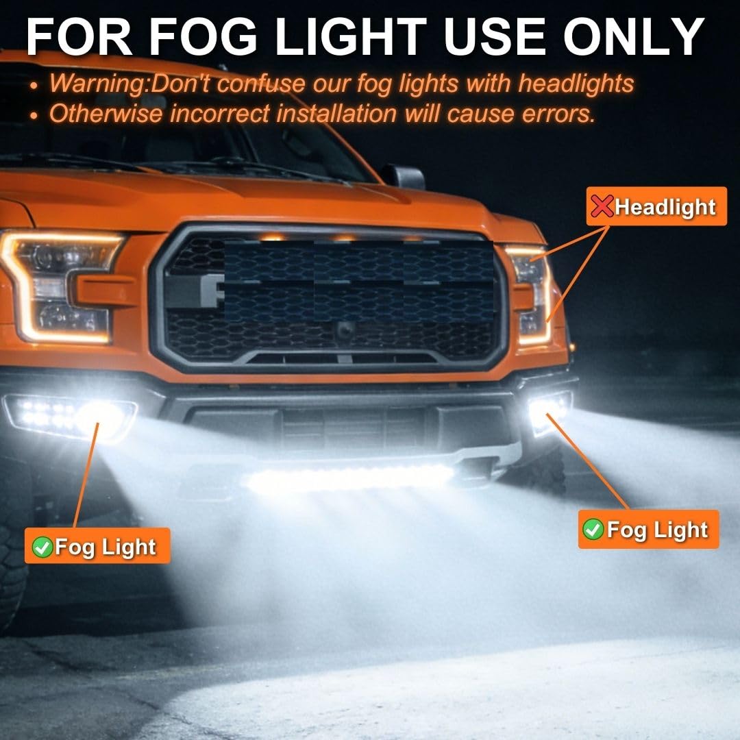 SEALIGHT 9005 9006 Bulbs 64000LM Fog light, 3 min Plug and Play, 1:1 Size, Pack of 4 - Image 7