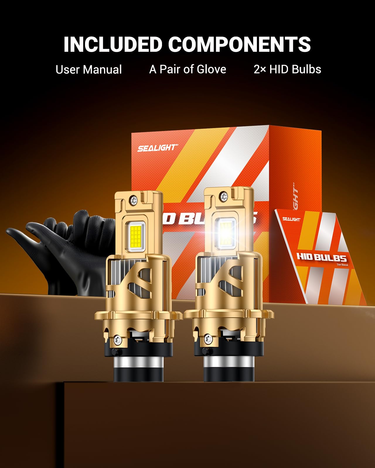 SEALIGHT D2S Bulbs 6500K Cool White Brighter 1:1 Mini Size Plug and Play HID Fog Lights Replacement, IP68 Waterproof 0.01s Instant Start Pack of 2 - Image 8