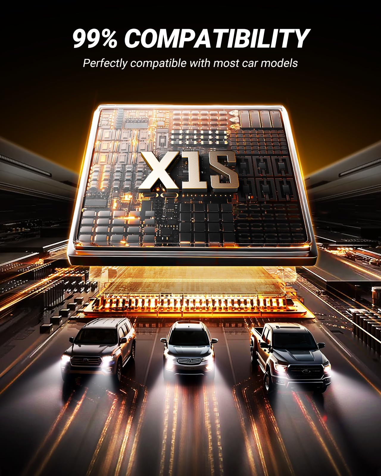 SEALIGHT H4 Bulbs, 40000LM 8X Brightness H4 Light Bulbs, 6500K Cool White Bulbs with 15000RPM Fan, Plug and Play, IP68 Waterproof, Pack of 2 - Image 7