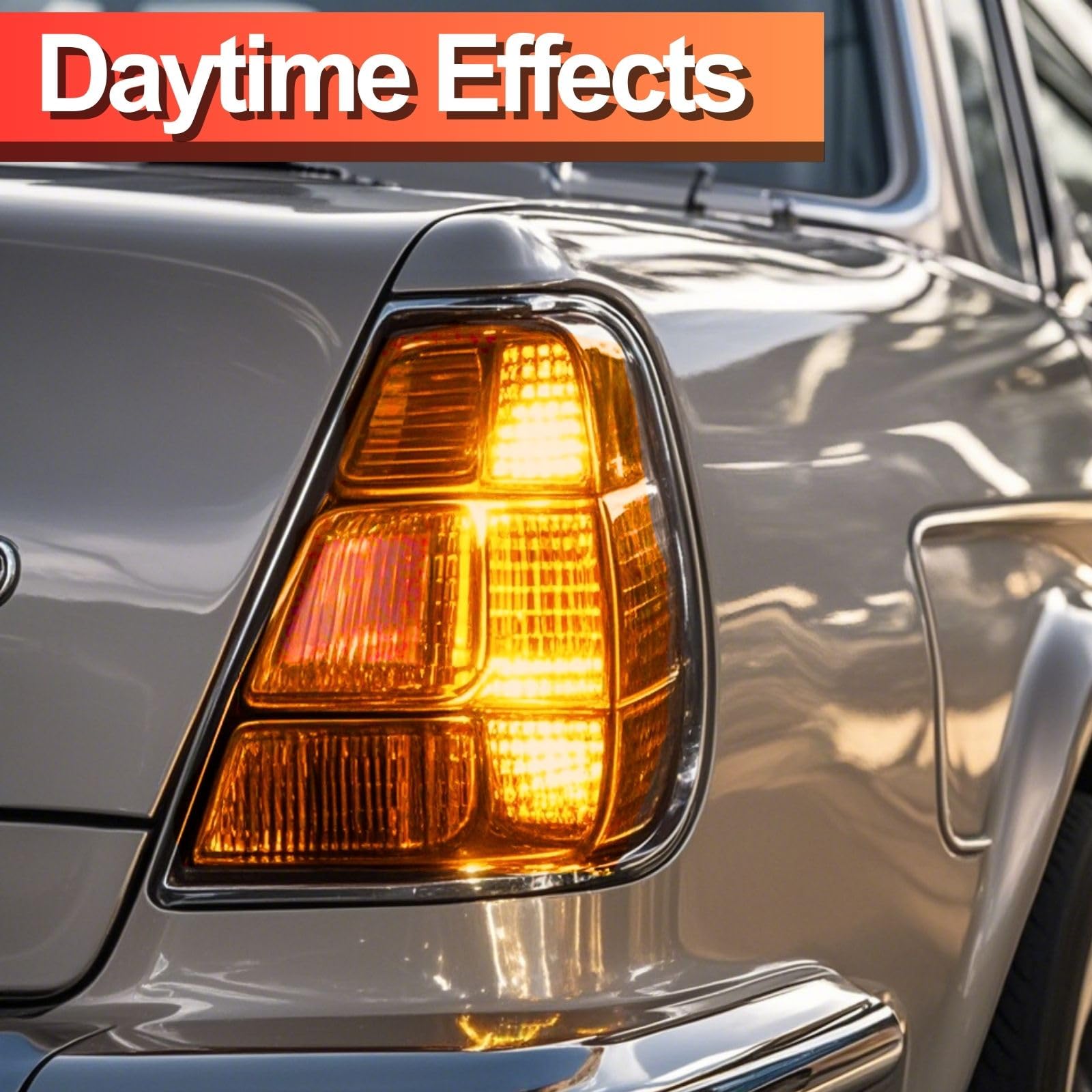 SEALIGHT LED Turn Signal Bulbs 3157 LED Bulb Amber Yellow, 600% Brighter 3156 3057 3157A LED Bulb with Extra Resistor for Front Rear Turn Signal Light, Side Marker Parking Light, 2 Pieces - Image 8