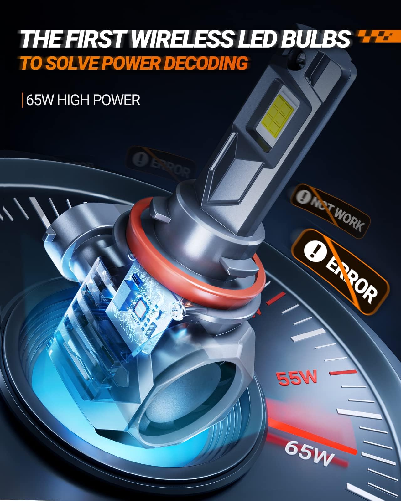 SEALIGHT S7S H9/H8/H11 Fog Lamps, 60000LM Brightest in, 6500K Cool White, 3Mins Easy Installation, 10 Years Lifespan, Plug-N-Play, IP68 Waterproof, 2 Pack - Image 4